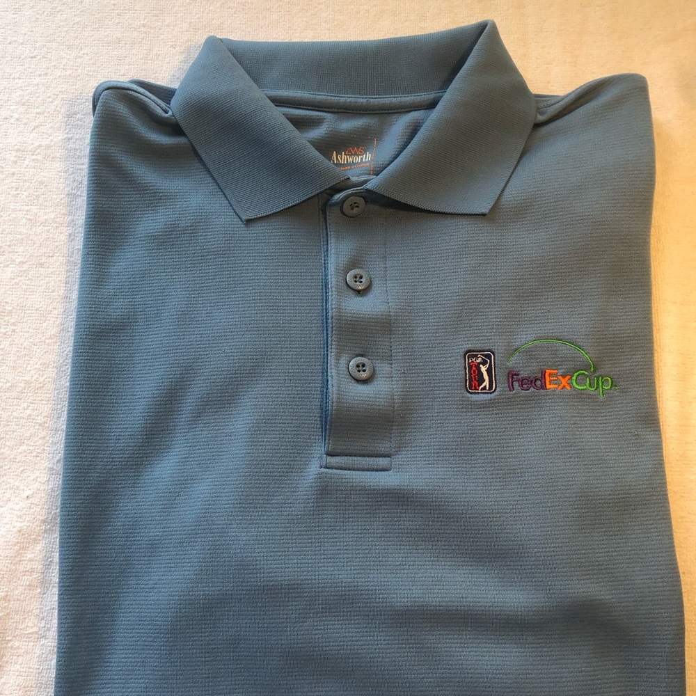 Authentic Ashworth PGA Tour FedExCup Polo, Large